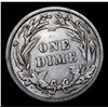 Image 3 : 1911-p Barber Dime 10c Grades AU Details