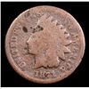 Image 2 : 1871 Indian Cent 1c Grades vg details