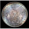 Image 3 : 1883-p Rainbow Toned Morgan Dollar $1 Grades Select+ Unc