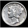 Image 2 : 1919-d Mercury Dime 10c Grades xf+