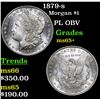 Image 1 : 1879-s Morgan Dollar $1 Grades GEM+ Unc