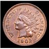 Image 2 : 1902 Indian Cent 1c Grades Choice AU