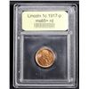 Image 4 : ***Auction Highlight*** 1917-p Lincoln Cent 1c Graded Gem+ Unc RD By USCG (fc)