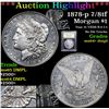 Image 1 : ***Auction Highlight*** 1878-p 7/8tf Morgan Dollar $1 Graded Choice Unc+ DMPL By USCG (fc)