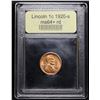 Image 4 : ***Auction Highlight*** 1920-s Lincoln Cent 1c Graded Choice+ Unc RD By USCG (fc)