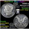 Image 1 : ***Auction Highlight*** 1880-o Morgan Dollar $1 Graded Select Unc+ DMPL By USCG (fc)