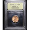 Image 4 : ***Auction Highlight*** 1899 Indian Cent 1c Graded Gem+ Unc RD By USCG (fc)