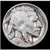 Image 2 : 1918-d Buffalo Nickel 5c Grades f+