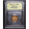 Image 4 : ***Auction Highlight*** 1881 Indian Cent 1c Graded Select Proof RD By USCG (fc)