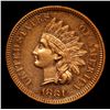 Image 6 : ***Auction Highlight*** 1881 Indian Cent 1c Graded Select Proof RD By USCG (fc)