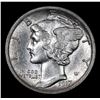 Image 2 : ***Auction Highlight*** 1917-p Mercury Dime 10c Graded GEM+ FSB By USCG (fc)