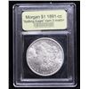 Image 4 : ***Auction Highlight*** 1891-cc Top 100 Vam 3 'Spitting Eagle' Morgan Dollar $1 Graded Select+ Unc B
