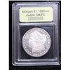 Image 4 : ***Auction Highlight*** 1880-cc Morgan Dollar $1 Graded Choice Unc+ DMPL By USCG (fc)