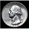 Image 2 : 1937-p Washington Quarter 25c Grades Select+ Unc