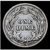 Image 3 : 1909-s Barber Dime 10c Grades vf+