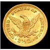 Image 3 : ***Auction Highlight*** 1899-p Gold Liberty Quarter Eagle $2 1/2 Graded Select Unc By USCG (fc)