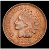 Image 2 : 1903 Indian Cent 1c Grades Choice+ Unc RB