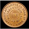 Image 3 : 1863 Shoot Him on the Spot Dix Civil War Token 1c Grades Choice AU