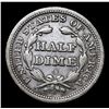 Image 3 : 1856-o 'o' Above Bow Seated Liberty Half Dime 1/2 10c Grades xf+