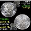 Image 1 : 1878-s Morgan Dollar $1 Grades Select Unc PL