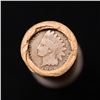 Image 3 : Mixed small cents 1c orig shotgun roll, 1912-d Wheat Cent, 1898 Indian Cent other end