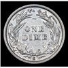 Image 3 : 1900-s Barber Dime 10c Grades Select AU
