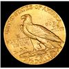 Image 3 : ***Auction Highlight*** 1908-p Gold Indian Quarter Eagle $2 1/2 Graded Select Unc By USCG (fc)