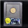 Image 5 : ***Auction Highlight*** 1908-p Gold Indian Quarter Eagle $2 1/2 Graded Select Unc By USCG (fc)