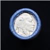 Image 3 : Buffalo Nickel Shotgun Roll in Old Bank Style Wrapper 1920 & d Mint Ends Grades