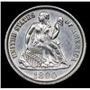 Image 2 : ***Auction Highlight*** 1890-p Seated Liberty Dime 10c Graded Choice+ Unc By USCG (fc)