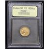 Image 4 : ***Auction Highlight*** 1928-p Gold Indian Quarter Eagle $2 1/2 Graded Select+ Unc By USCG (fc)