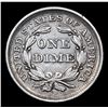 Image 3 : 1856-p Seated Liberty Dime 10c Grades Select AU