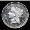 Image 2 : ***Auction Highlight*** 1867 Three Cent Copper Nickel 3cn Graded GEM++ Proof Deep Cameo By USCG (fc)