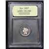 Image 4 : ***Auction Highlight*** 1867 Three Cent Copper Nickel 3cn Graded GEM++ Proof Deep Cameo By USCG (fc)