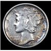 Image 2 : 1925-d Mercury Dime 10c Grades xf+
