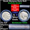 Image 1 : Buffalo Nickel Shotgun Roll in Old Bank Style Wrapper 1927& d Mint Ends Grades
