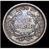 Image 3 : 1840-o No-Drapery Seated Liberty Dime 10c Grades vf++
