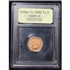 Image 4 : ***Auction Highlight*** 1886 Ty II Indian Cent 1c Graded GEM Unc RD By USCG (fc)
