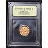 Image 4 : ***Auction Highlight*** 1927-d Lincoln Cent 1c Graded GEM Unc RD By USCG (fc)
