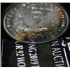Image 4 : 1881-s Rainbow Toned Morgan Dollar $1 Grades Choice+ Unc