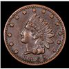 Image 2 : 1863 Indian Civil War Token 1c Grades Select AU