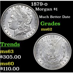 1879-o Morgan Dollar $1 Grades Select Unc