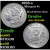 Image 1 : 1898-s Morgan Dollar $1 Grades Unc Details