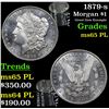 Image 1 : 1879-s Morgan Dollar $1 Grades GEM Unc PL