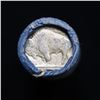 Image 2 : Buffalo Nickel Shotgun Roll in Old Bank Style Wrapper 1924 & d Mint Ends Grades