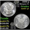 Image 1 : 1896-p Morgan Dollar $1 Grades Select Unc+ PL