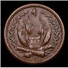 Image 3 : 1863 Indian Civil War Token 1c Grades Select Unc BN
