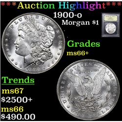 ***Auction Highlight*** 1900-o Morgan Dollar $1 Graded GEM++ Unc By USCG (fc)