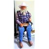 Image 1 : Life Size Electronic Motion Detector Cowboy/Gold Miner