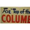 Image 2 : Vintage Sign For "Top of the Boulevard" Columbia Inn